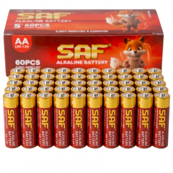 Купить Батарейка щелочная SAF AA, LR6 Alkaline оптом